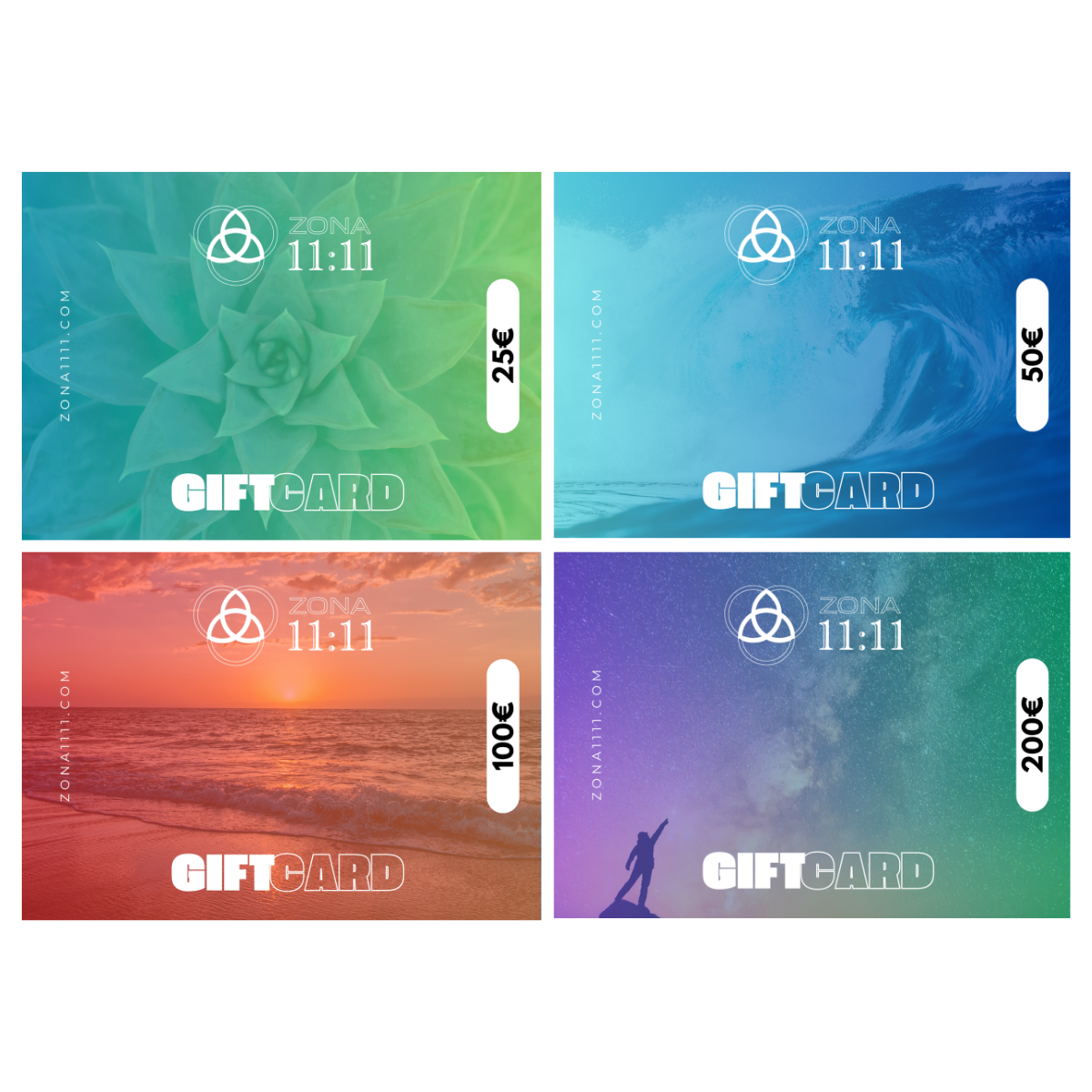 🎁 Gift Cards ZONA 11:11