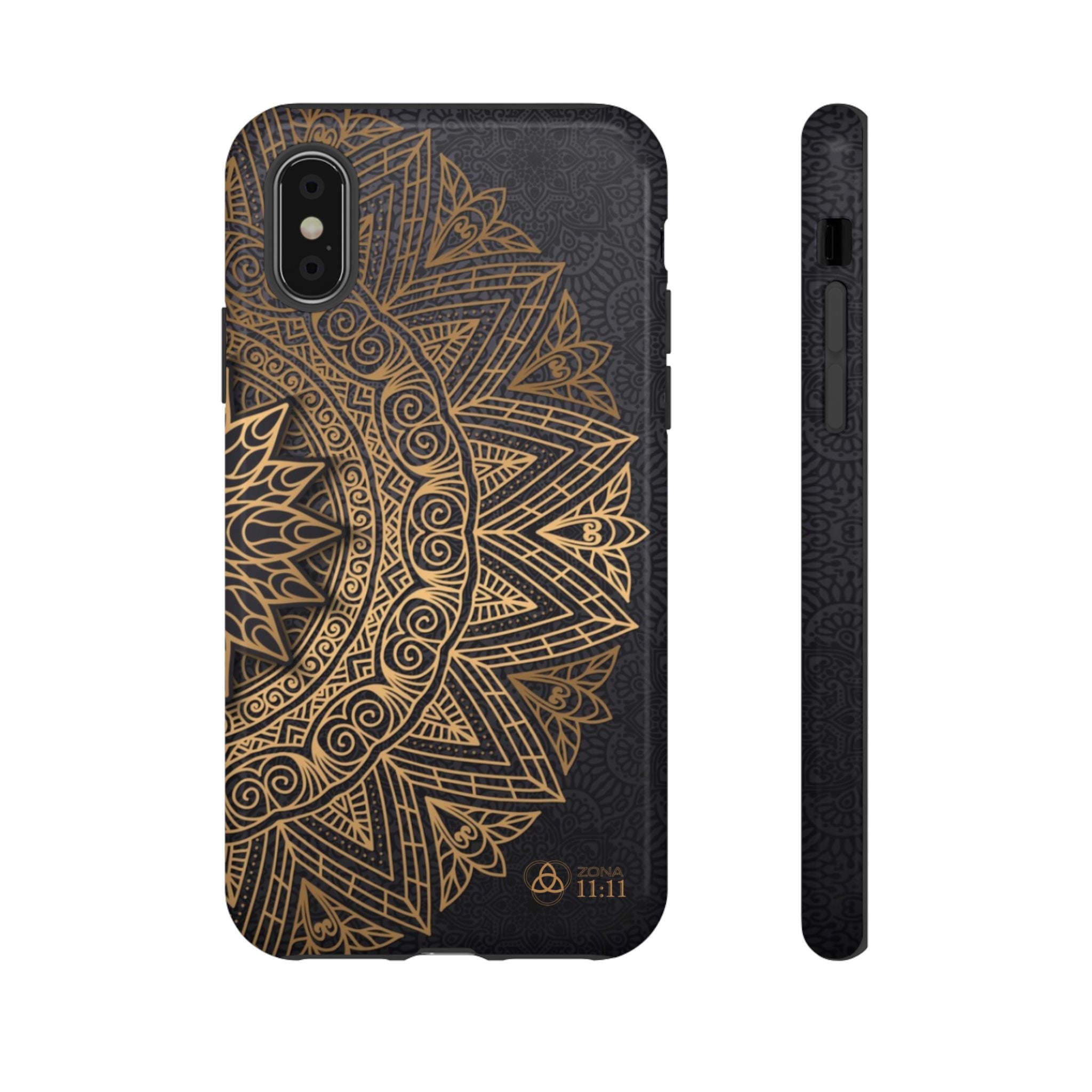 Mandala Dorado – Carcasa Doble Protección