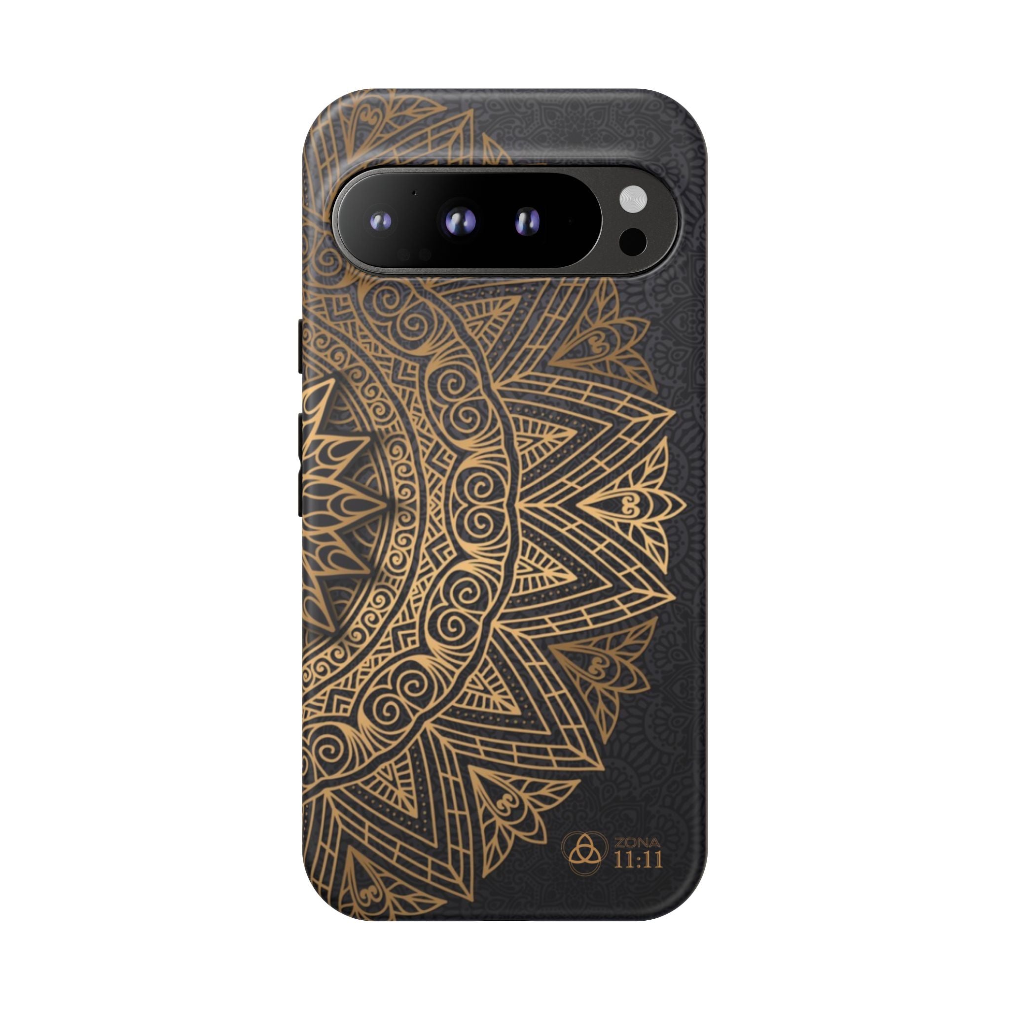 Mandala Dorado – Carcasa Doble Protección