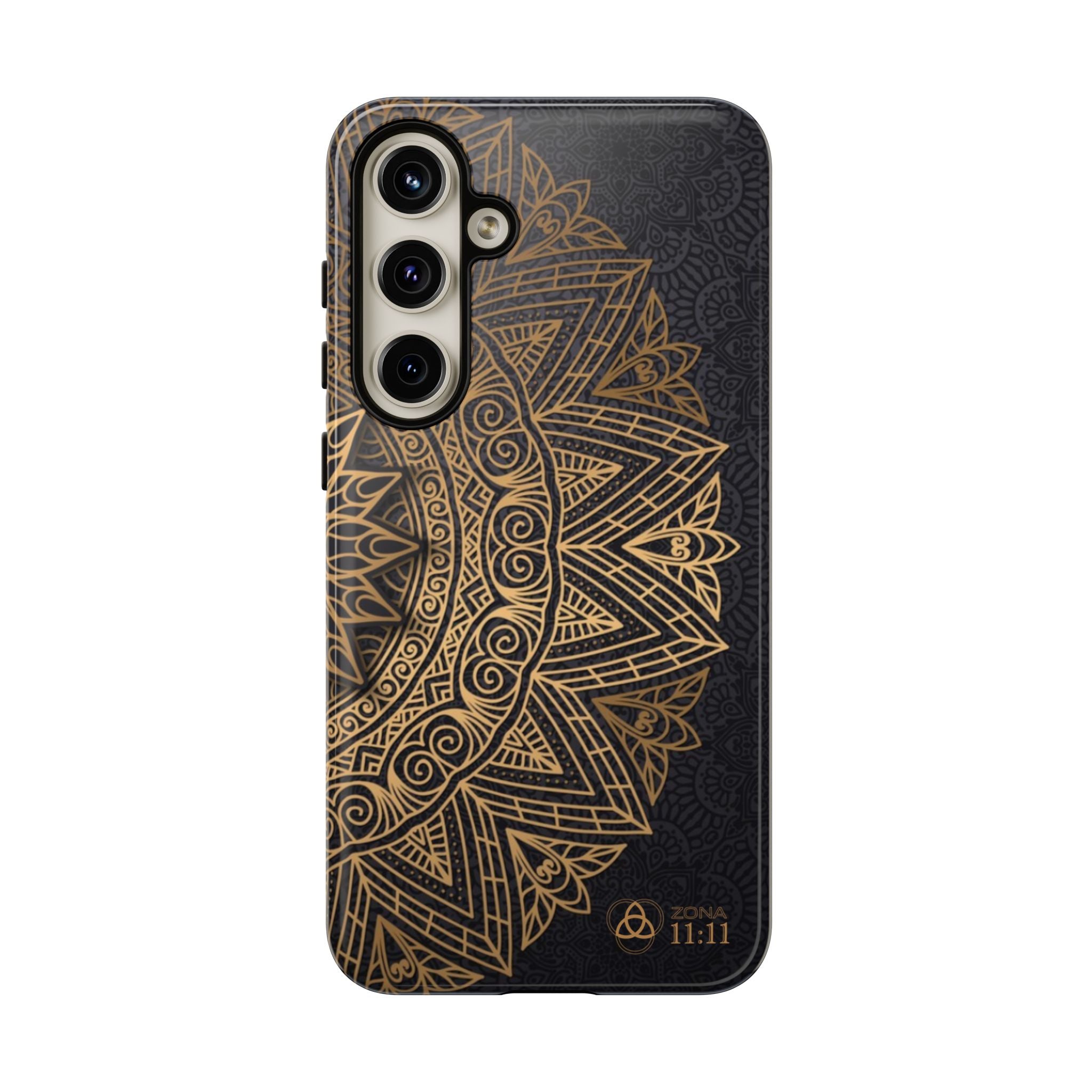 Mandala Dorado – Carcasa Doble Protección