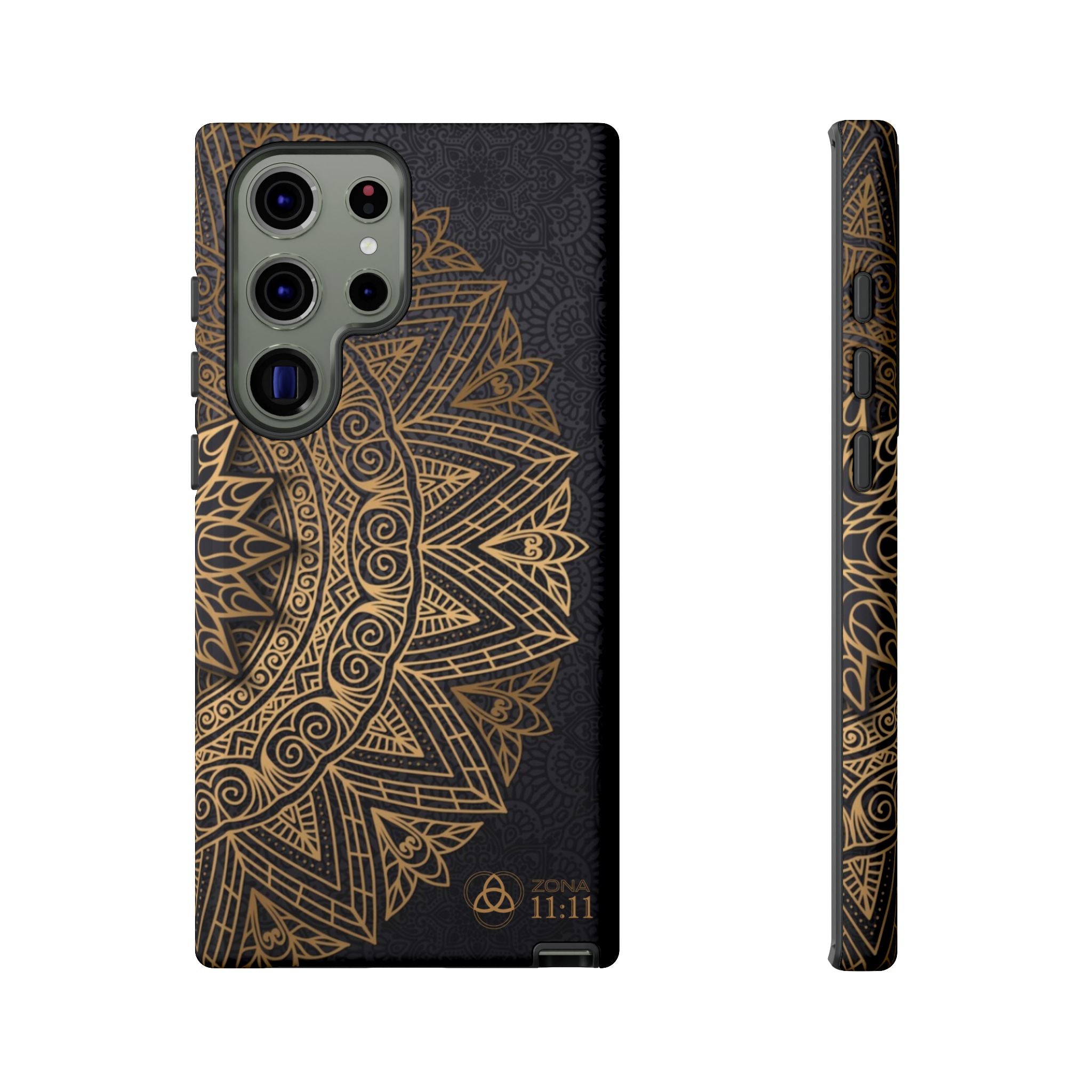 Mandala Dorado – Carcasa Doble Protección