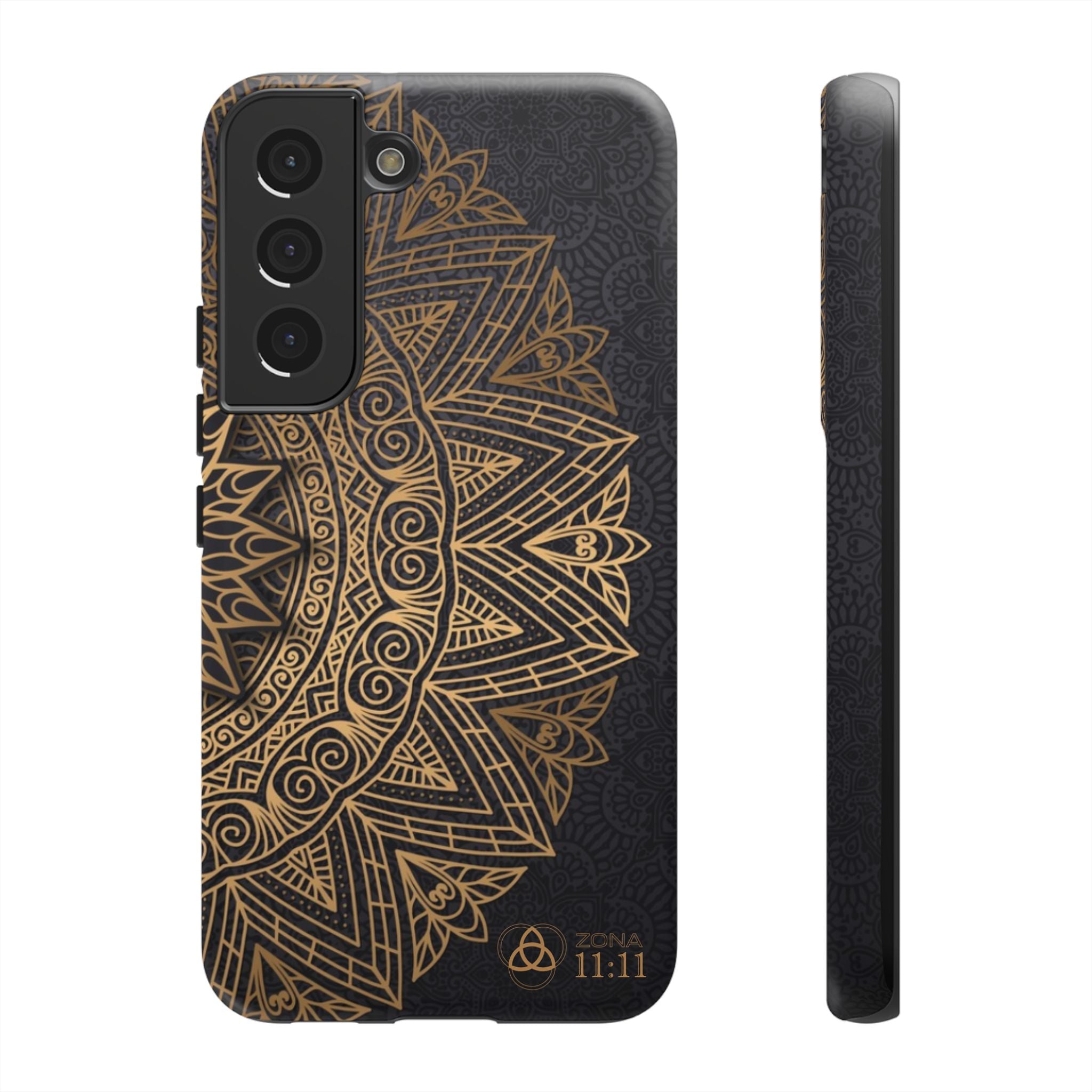 Mandala Dorado – Carcasa Doble Protección