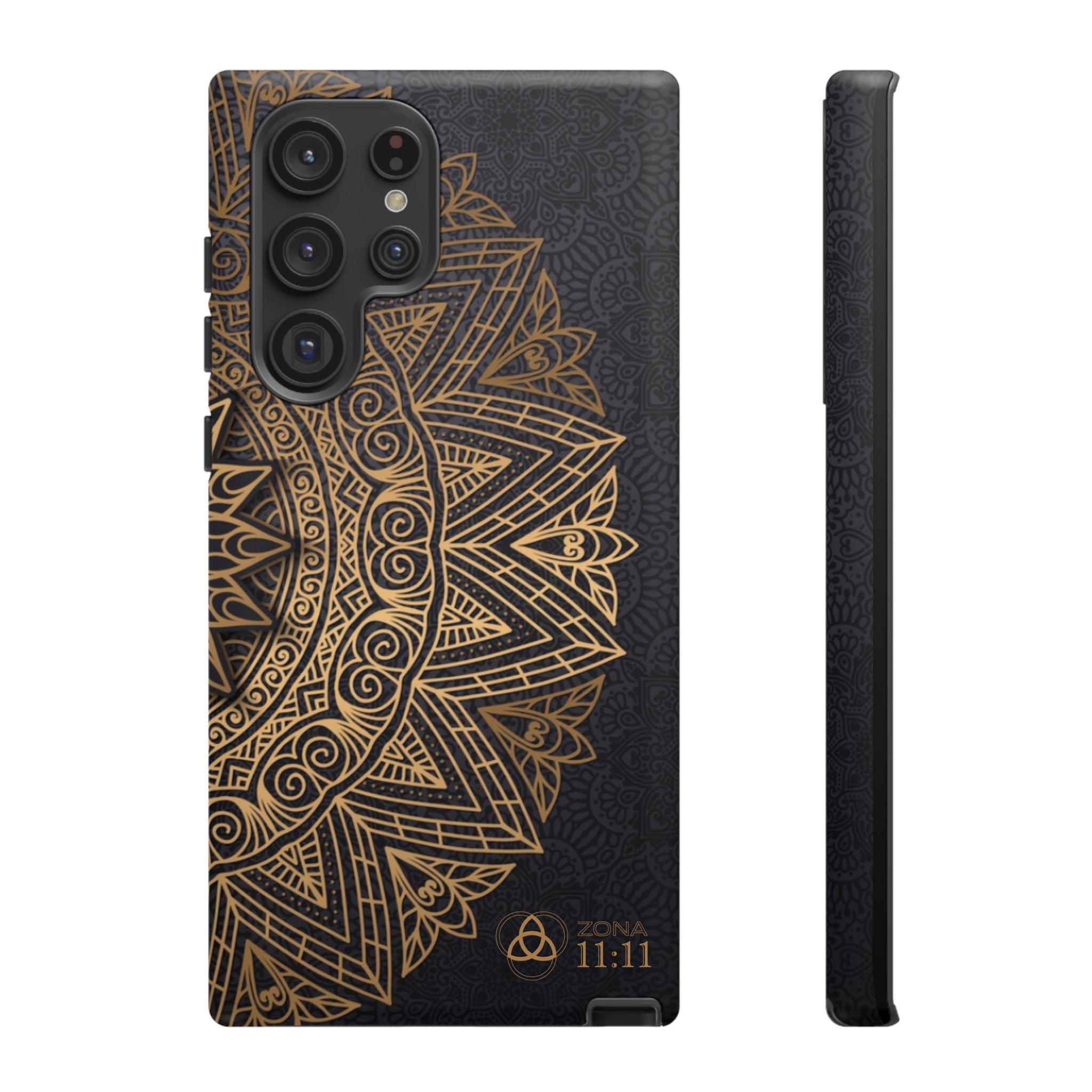 Mandala Dorado – Carcasa Doble Protección