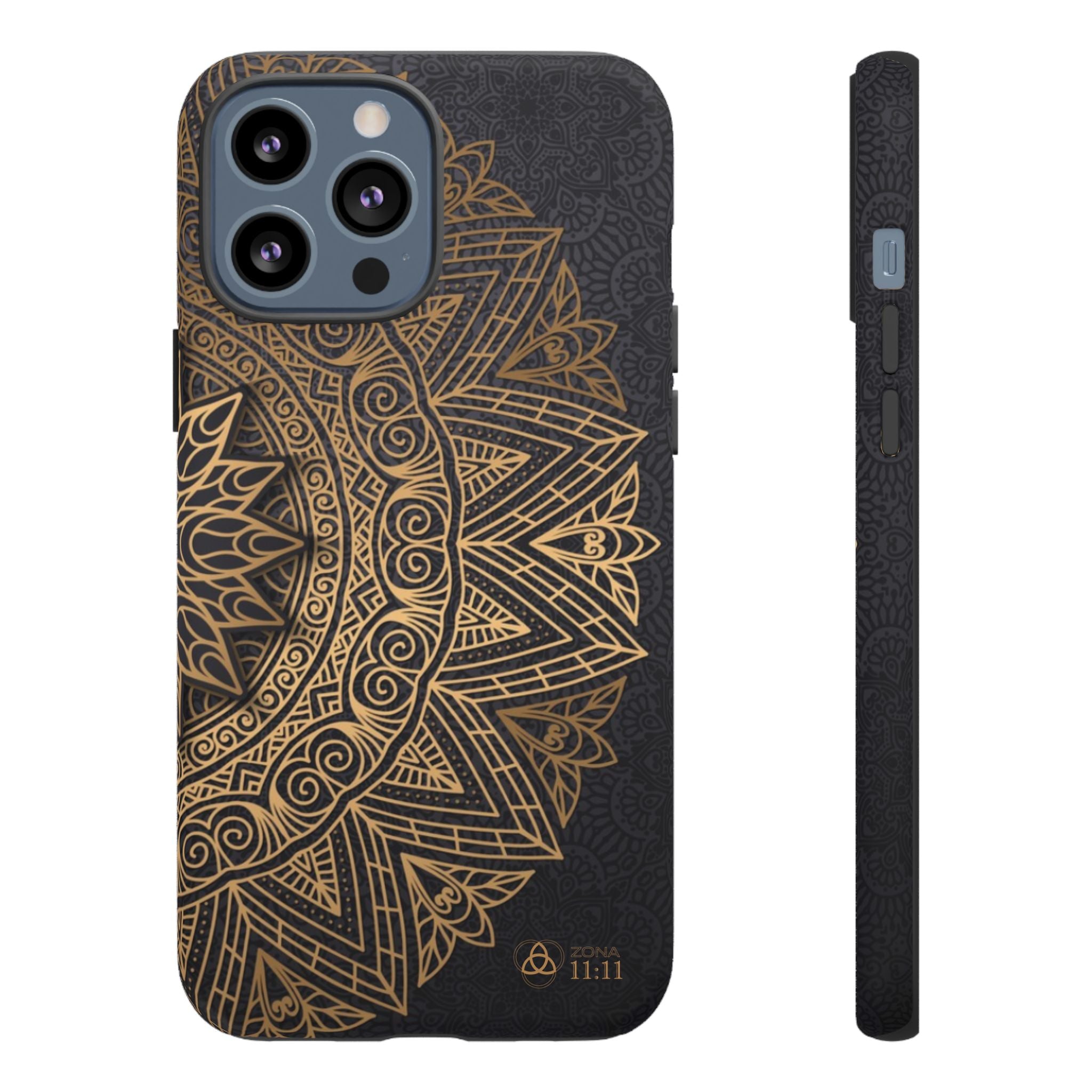 Mandala Dorado – Carcasa Doble Protección