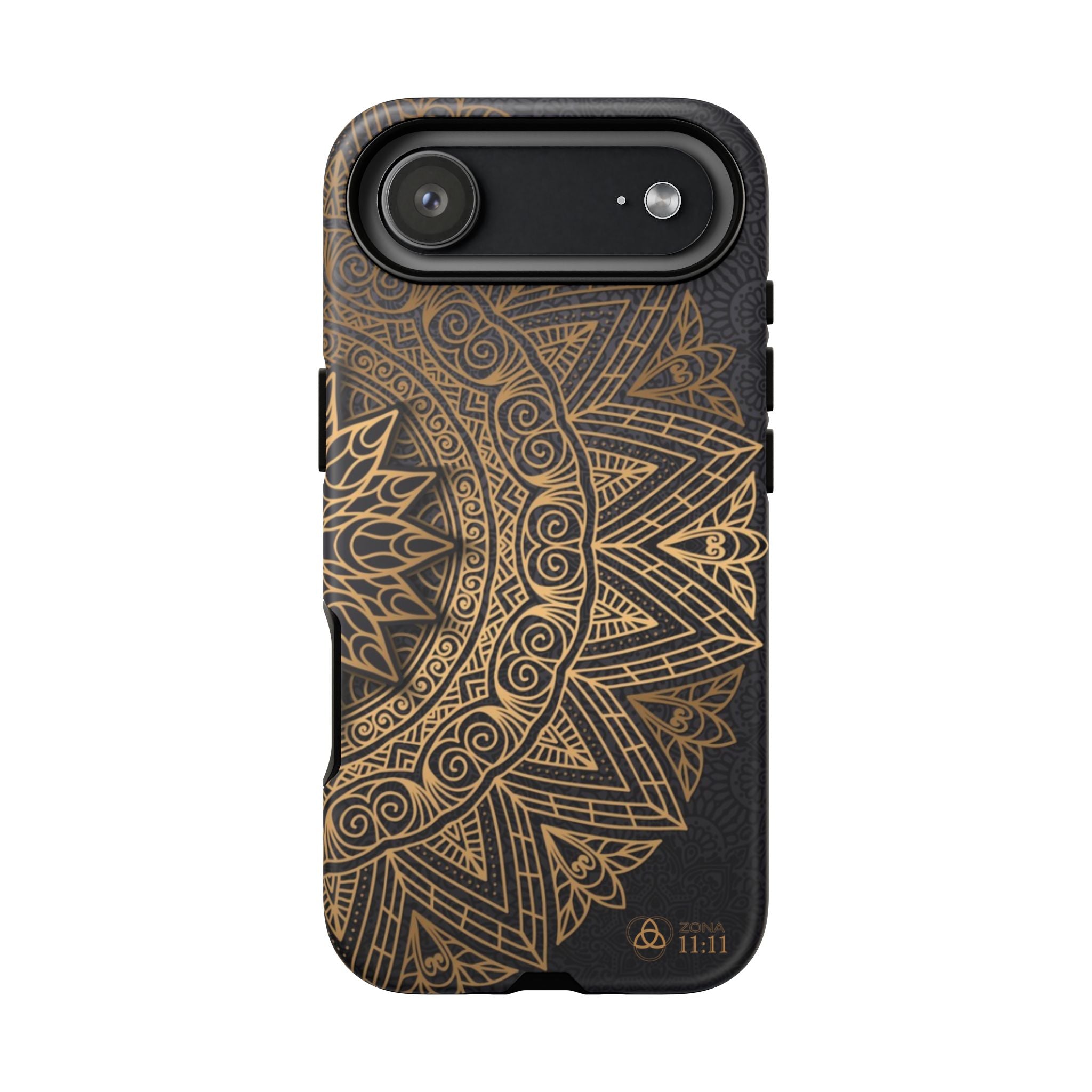 Mandala Dorado – Carcasa Doble Protección