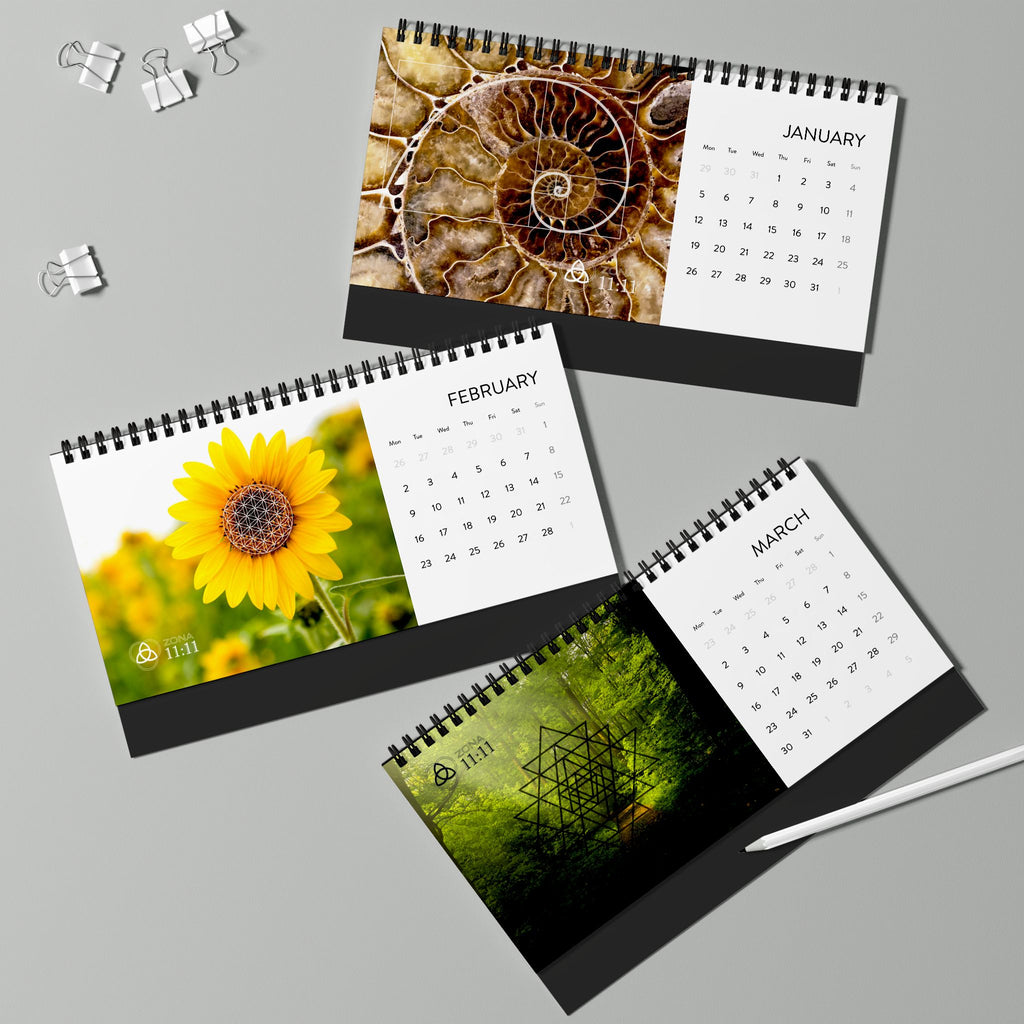 Geometría Sagrada de la Naturaleza – Calendario 2026