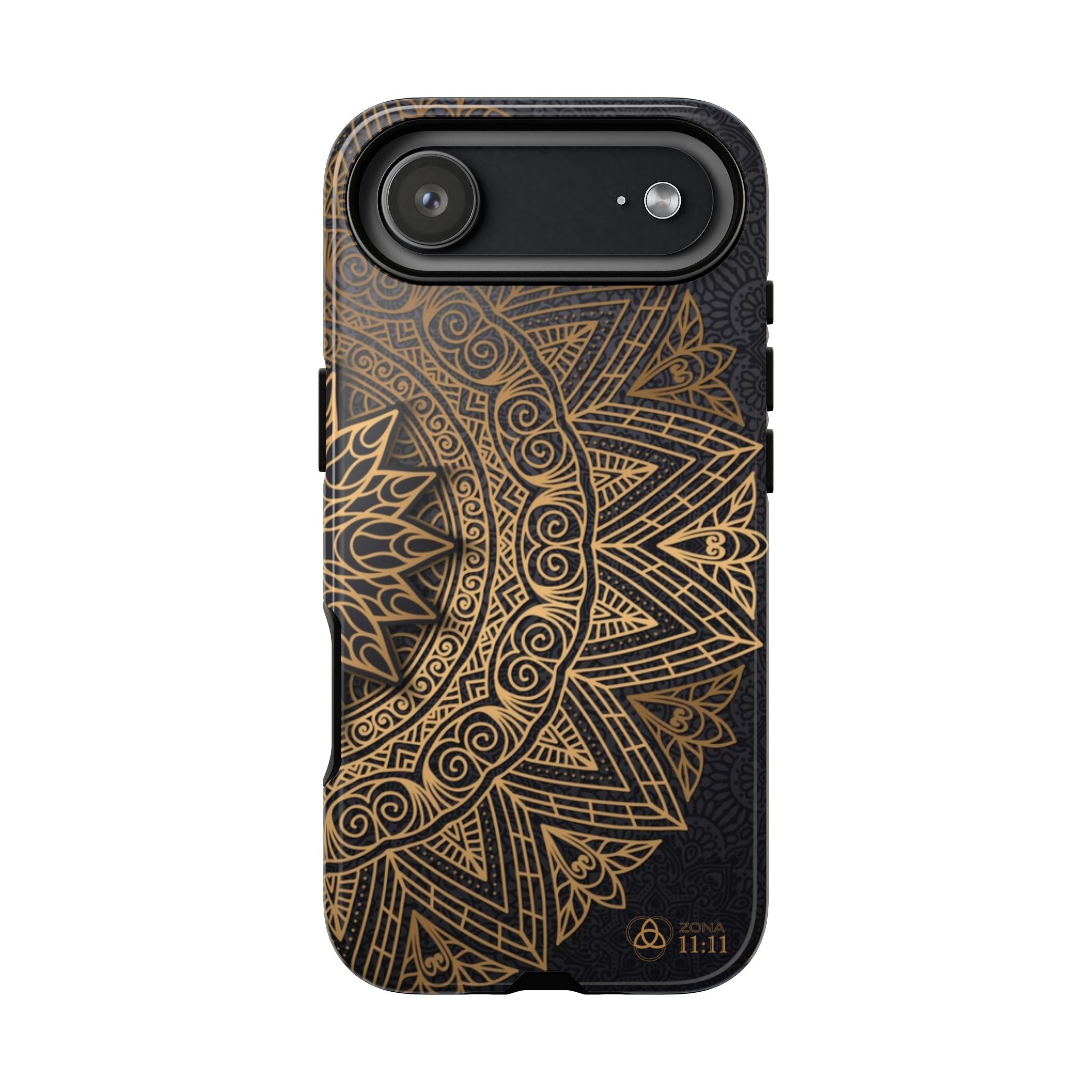 Mandala Dorado – Carcasa Doble Protección