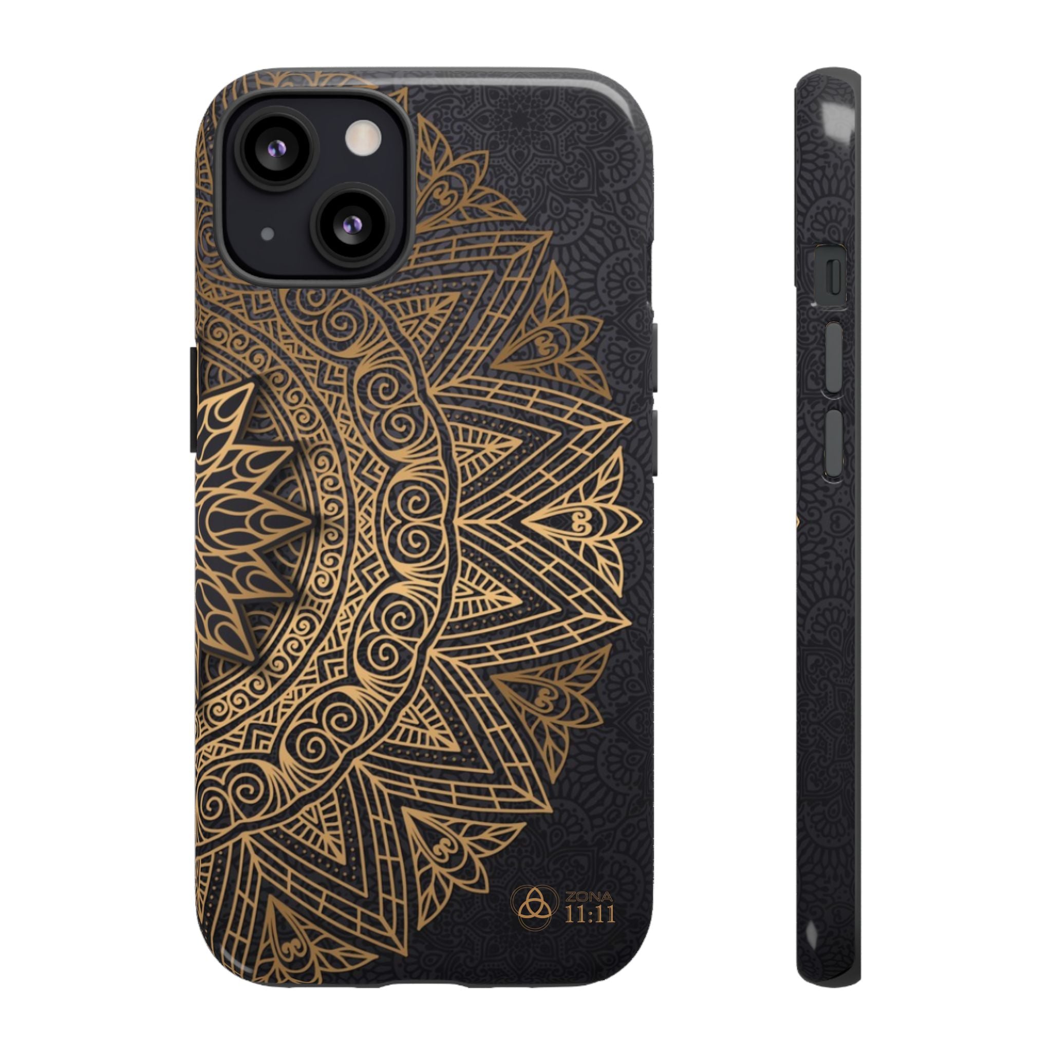 Mandala Dorado – Carcasa Doble Protección