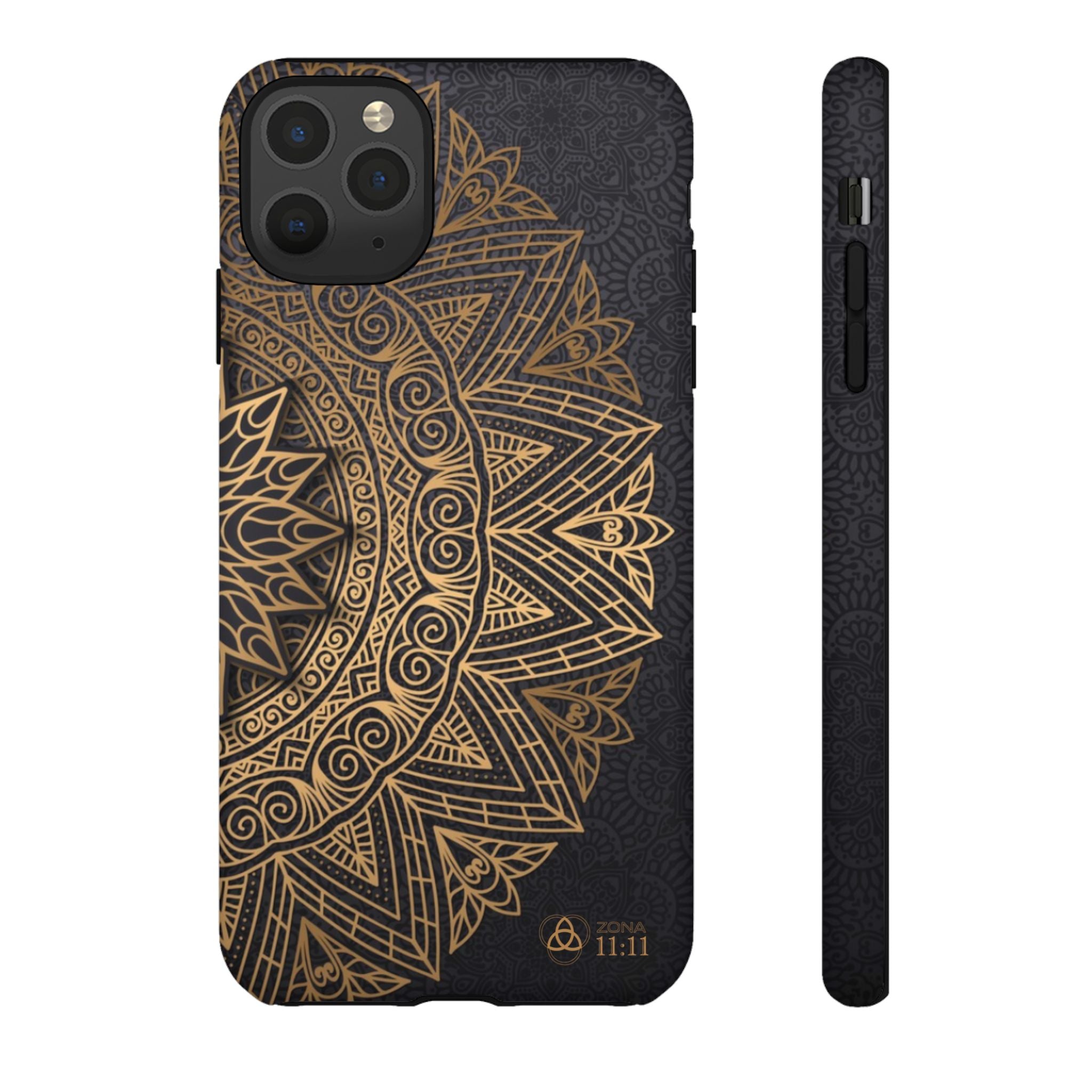 Mandala Dorado – Carcasa Doble Protección