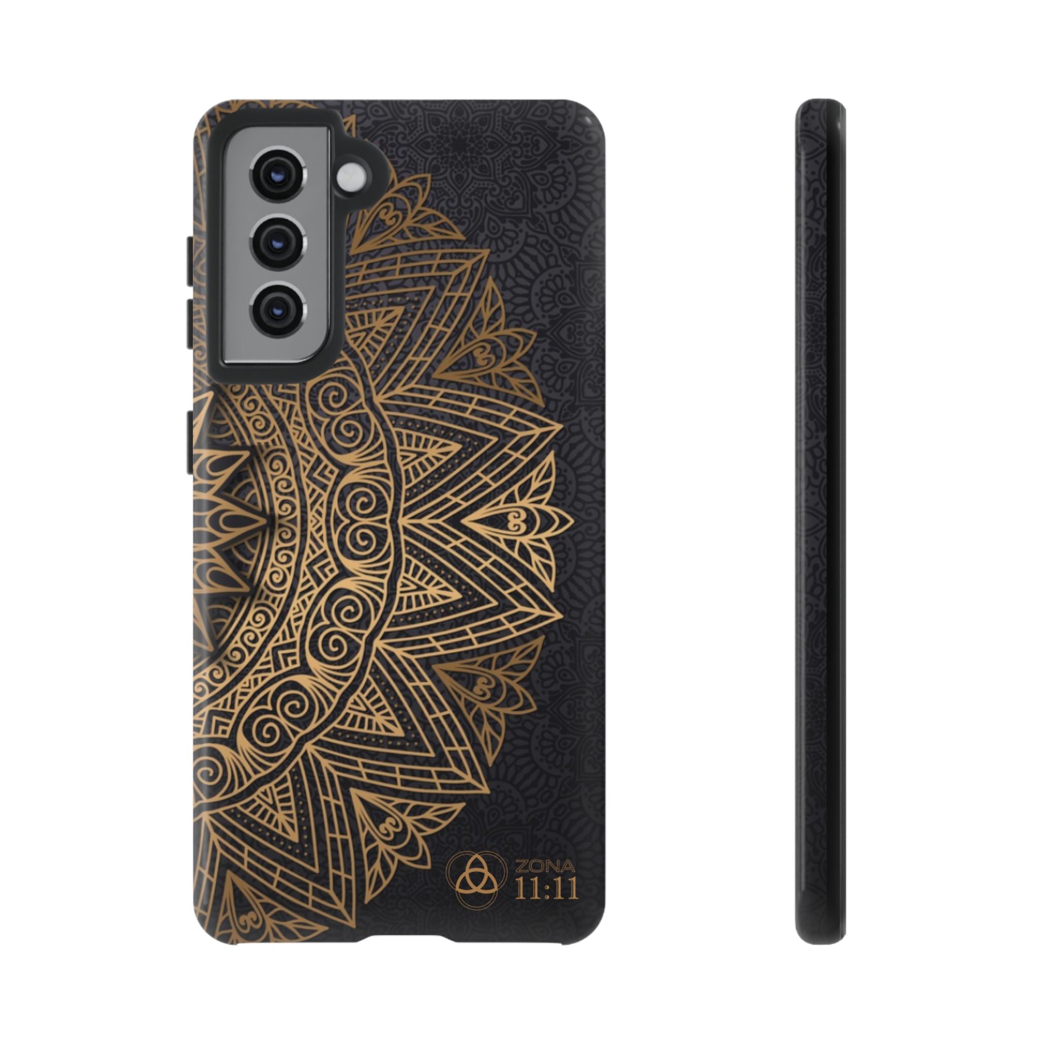 Mandala Dorado – Carcasa Doble Protección