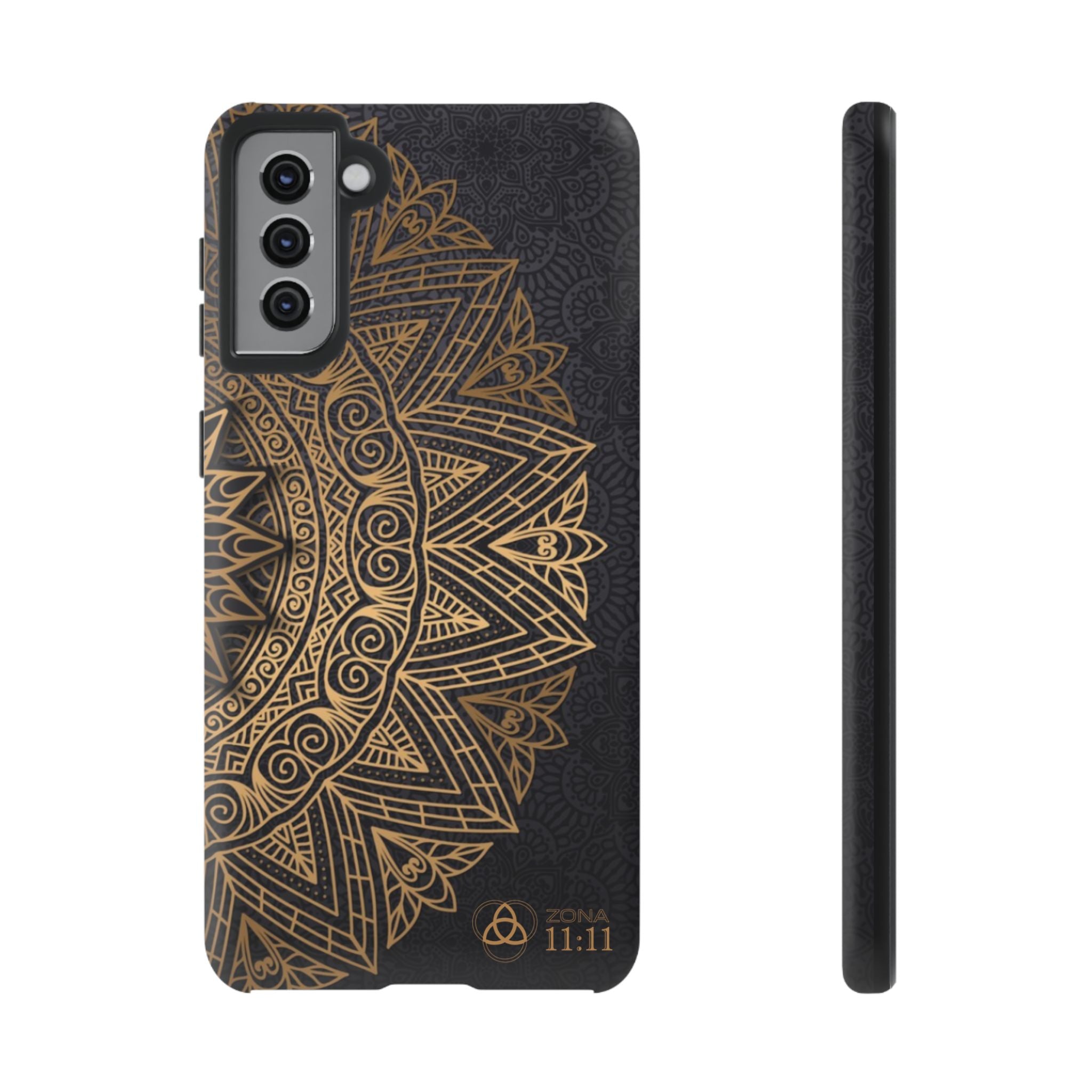 Mandala Dorado – Carcasa Doble Protección