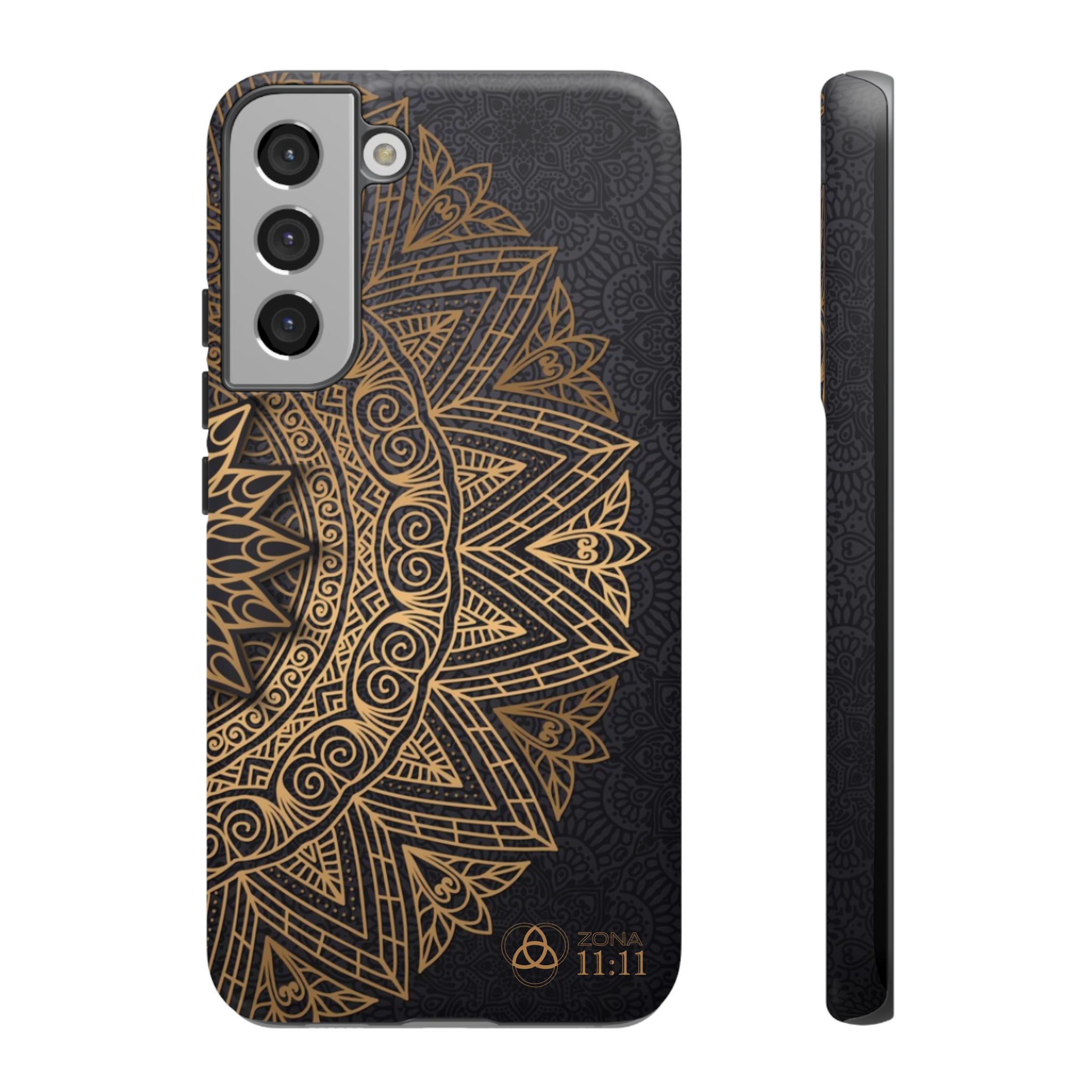 Mandala Dorado – Carcasa Doble Protección