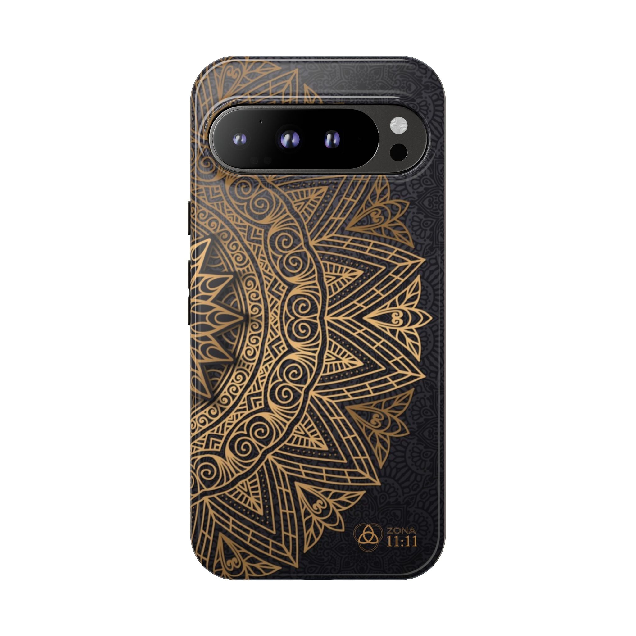Mandala Dorado – Carcasa Doble Protección