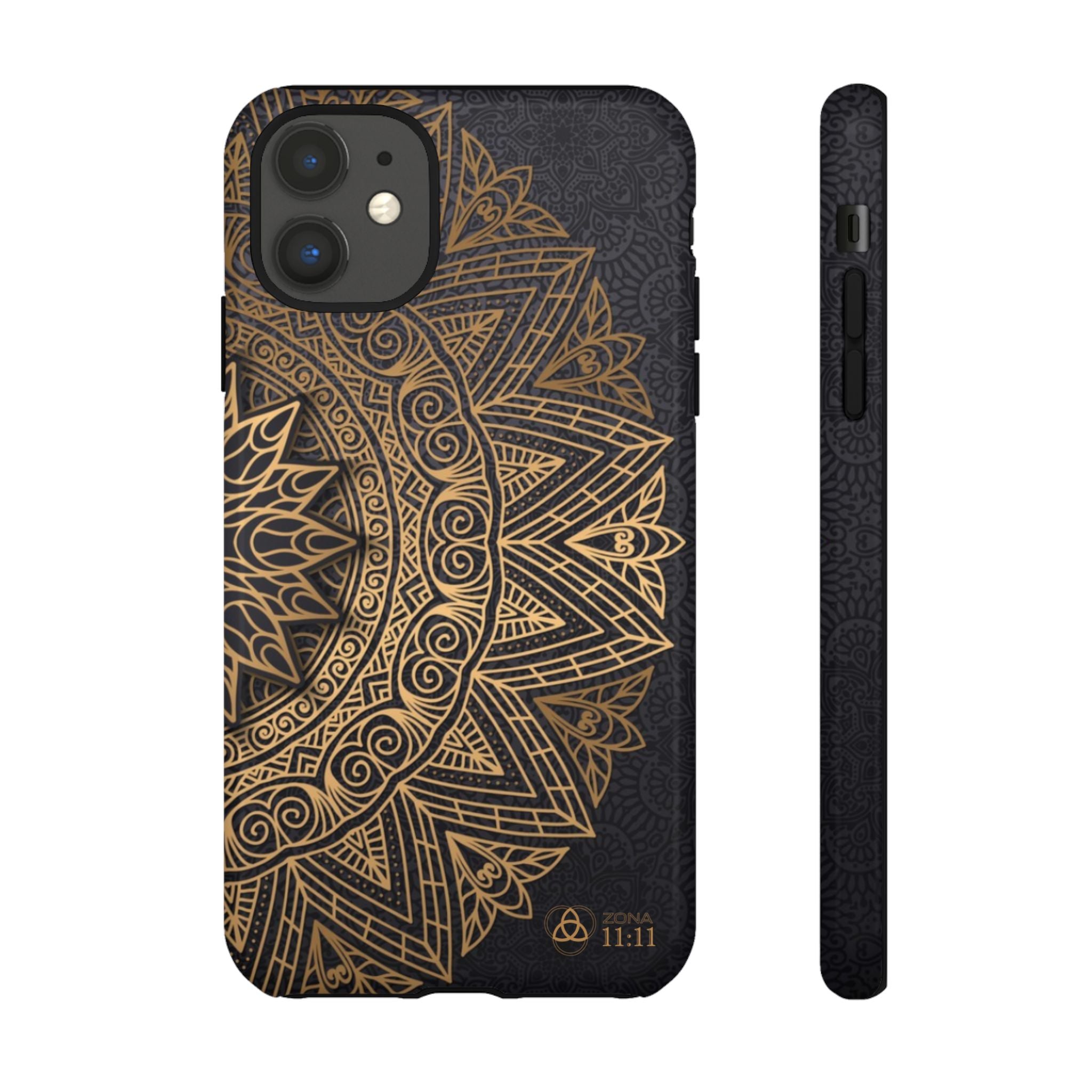 Mandala Dorado – Carcasa Doble Protección