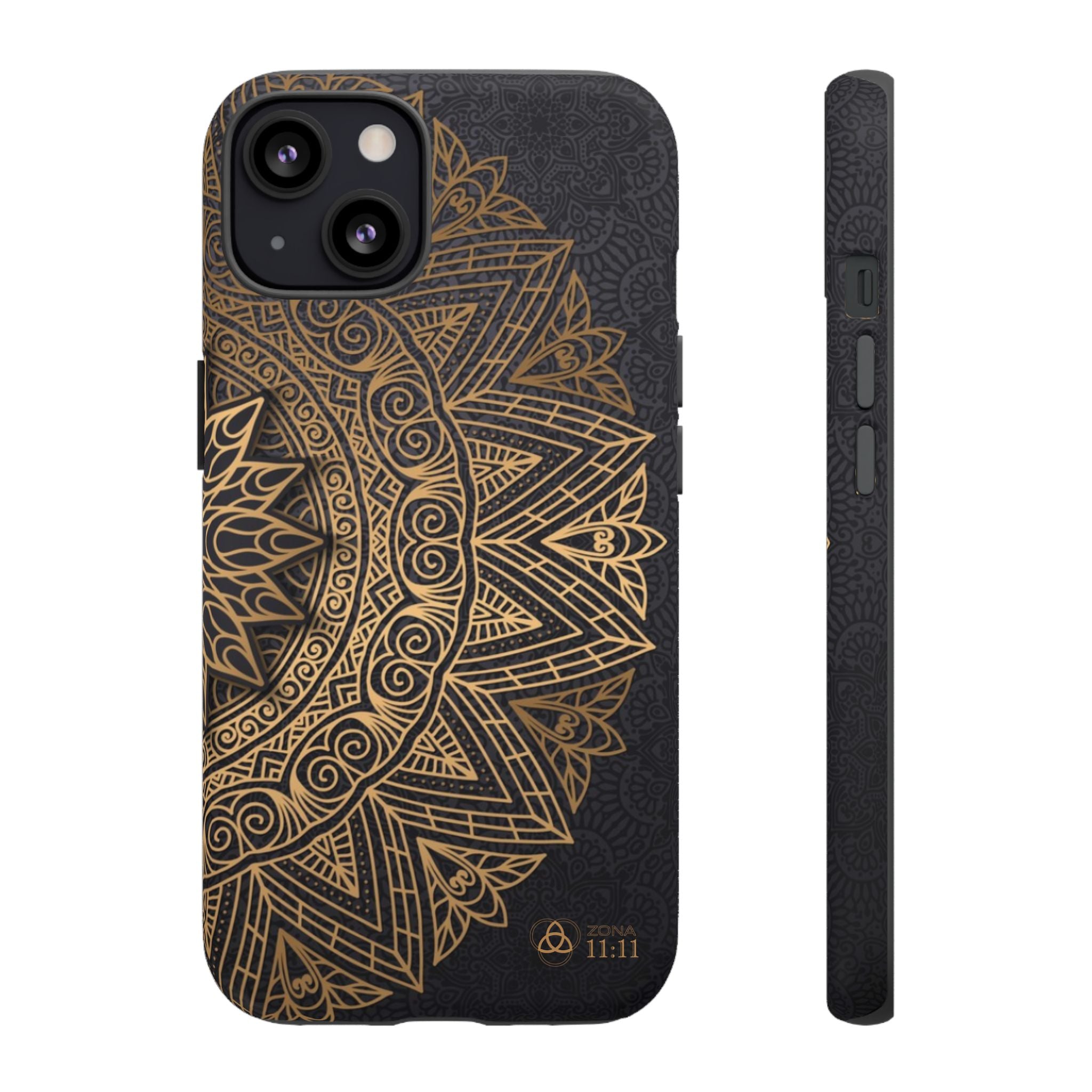 Mandala Dorado – Carcasa Doble Protección