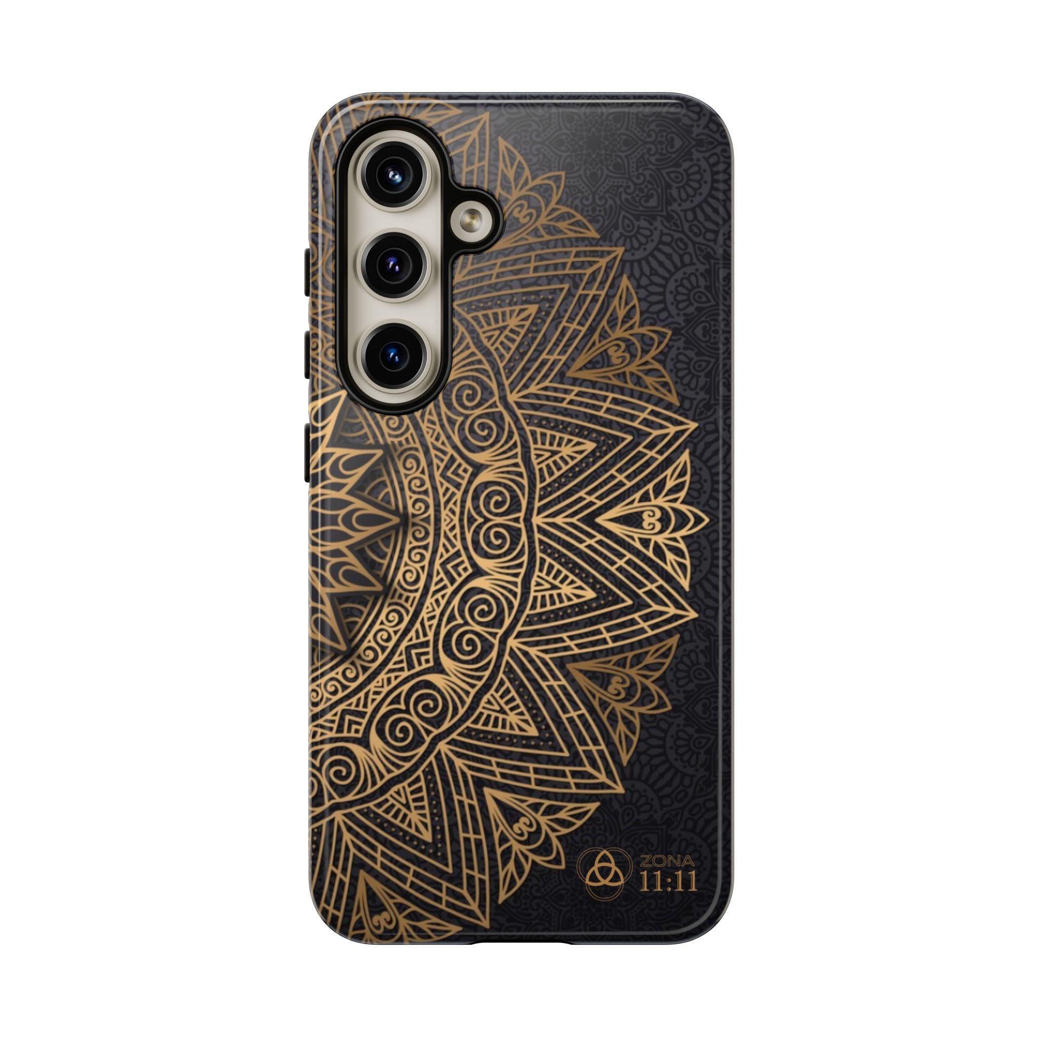 Mandala Dorado – Carcasa Doble Protección
