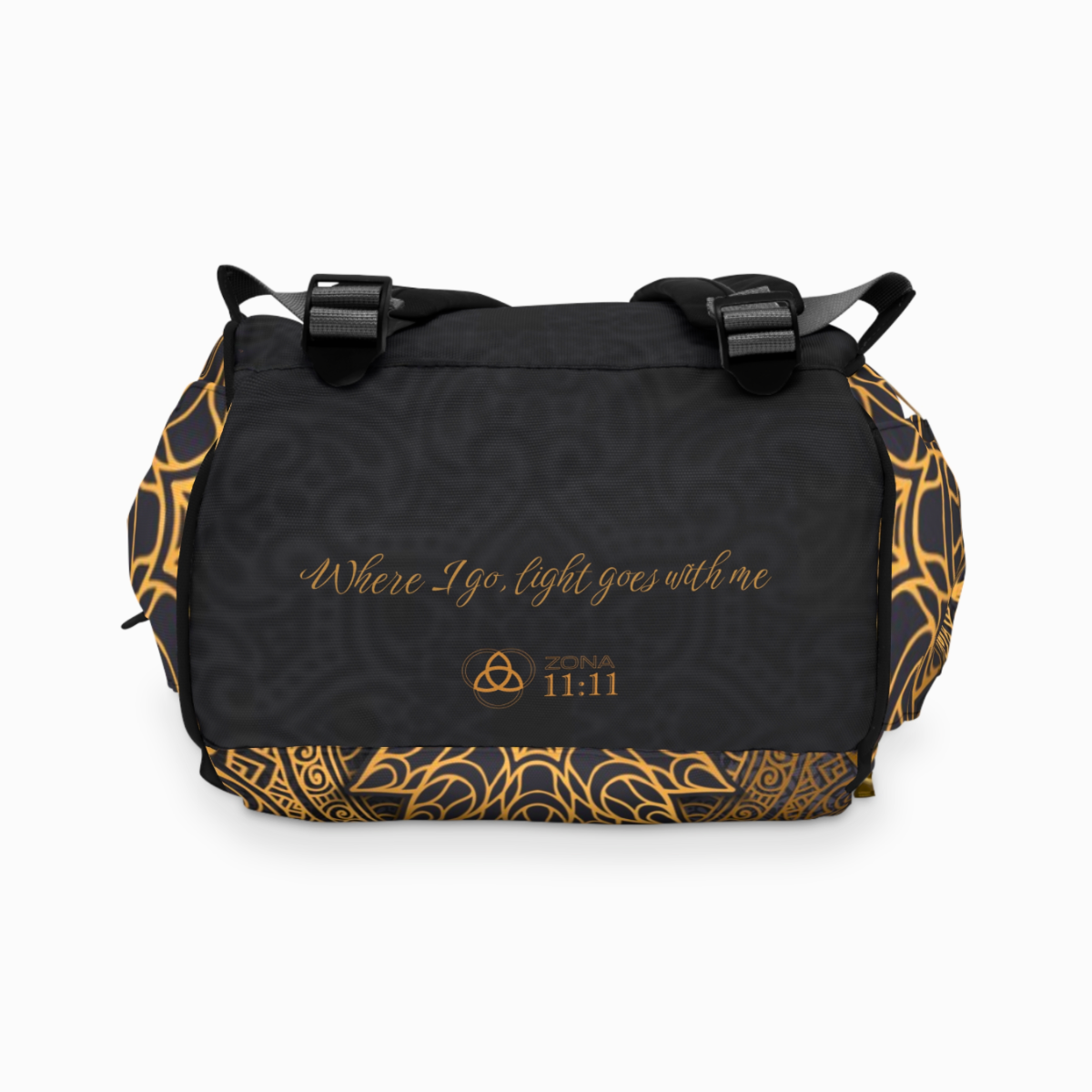 Mochila Multifuncional Mandala Dorado