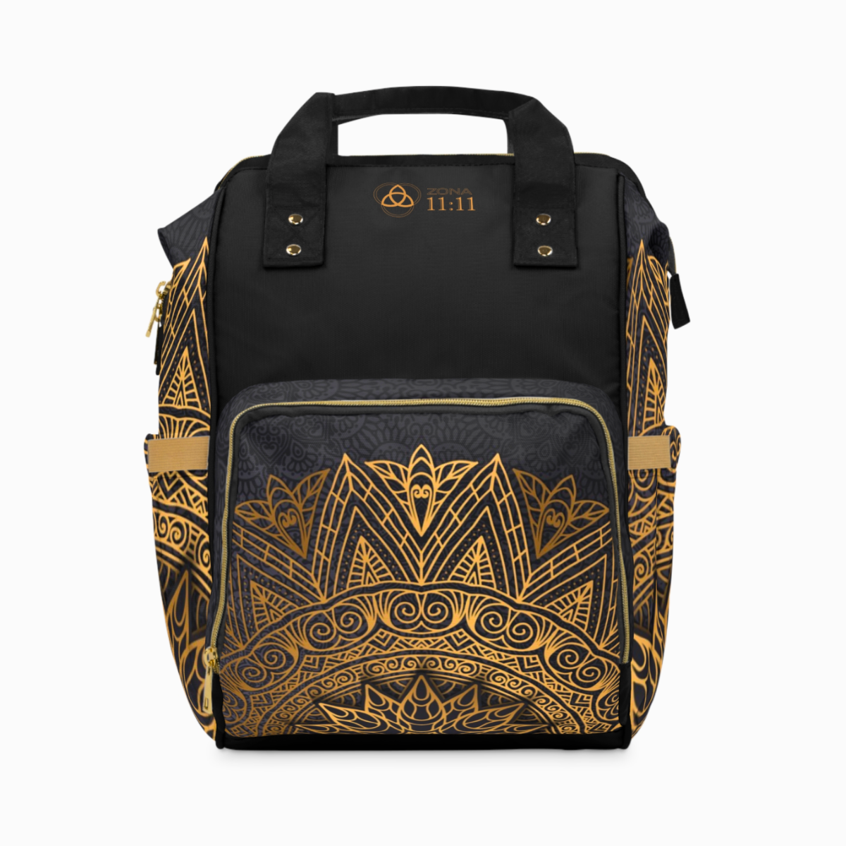 Mochila Multifuncional Mandala Dorado