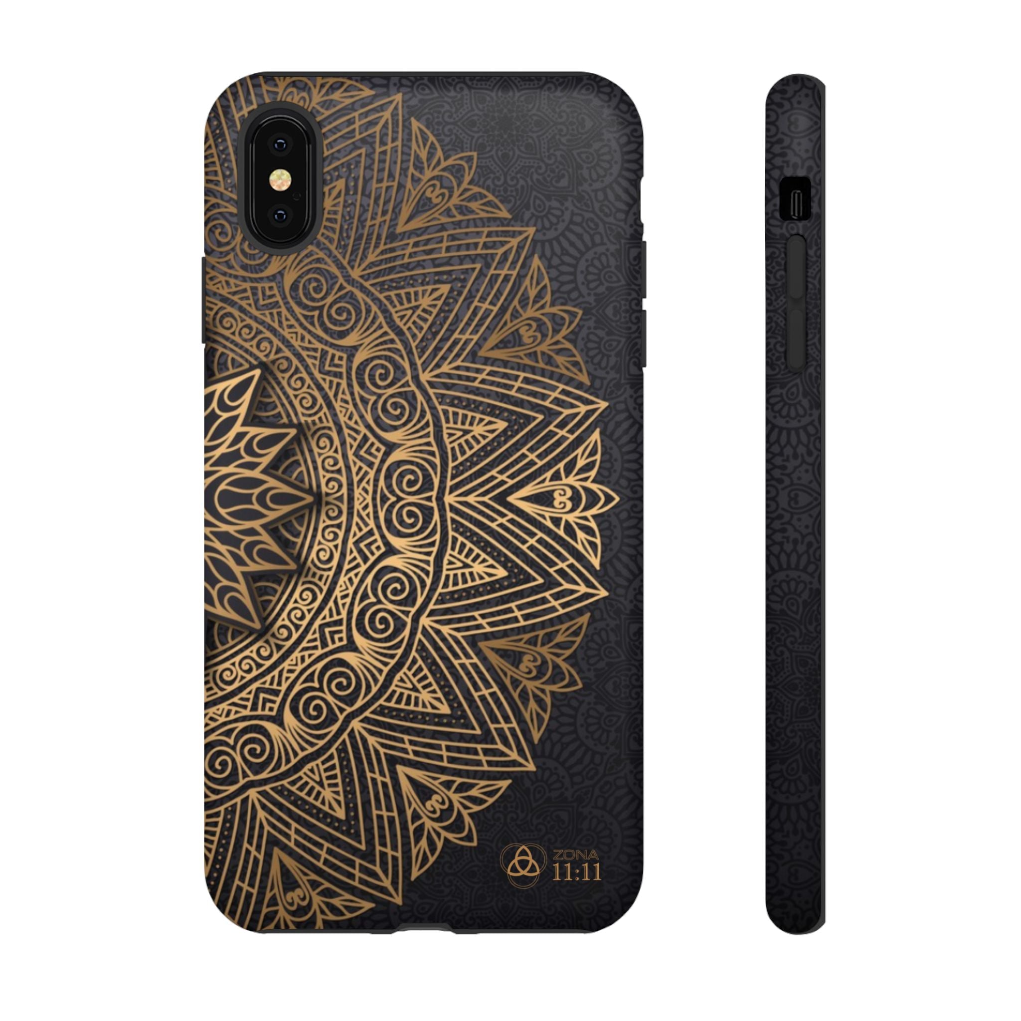 Mandala Dorado – Carcasa Doble Protección
