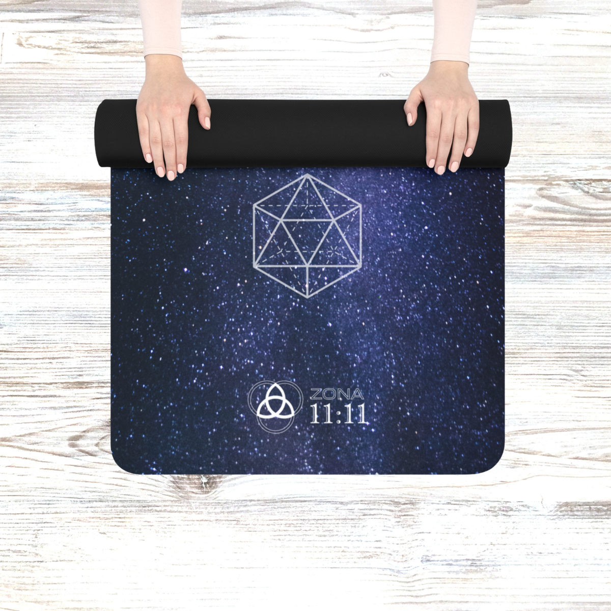 Geometría del Cosmos – Mat de Yoga Sólidos Platónicos