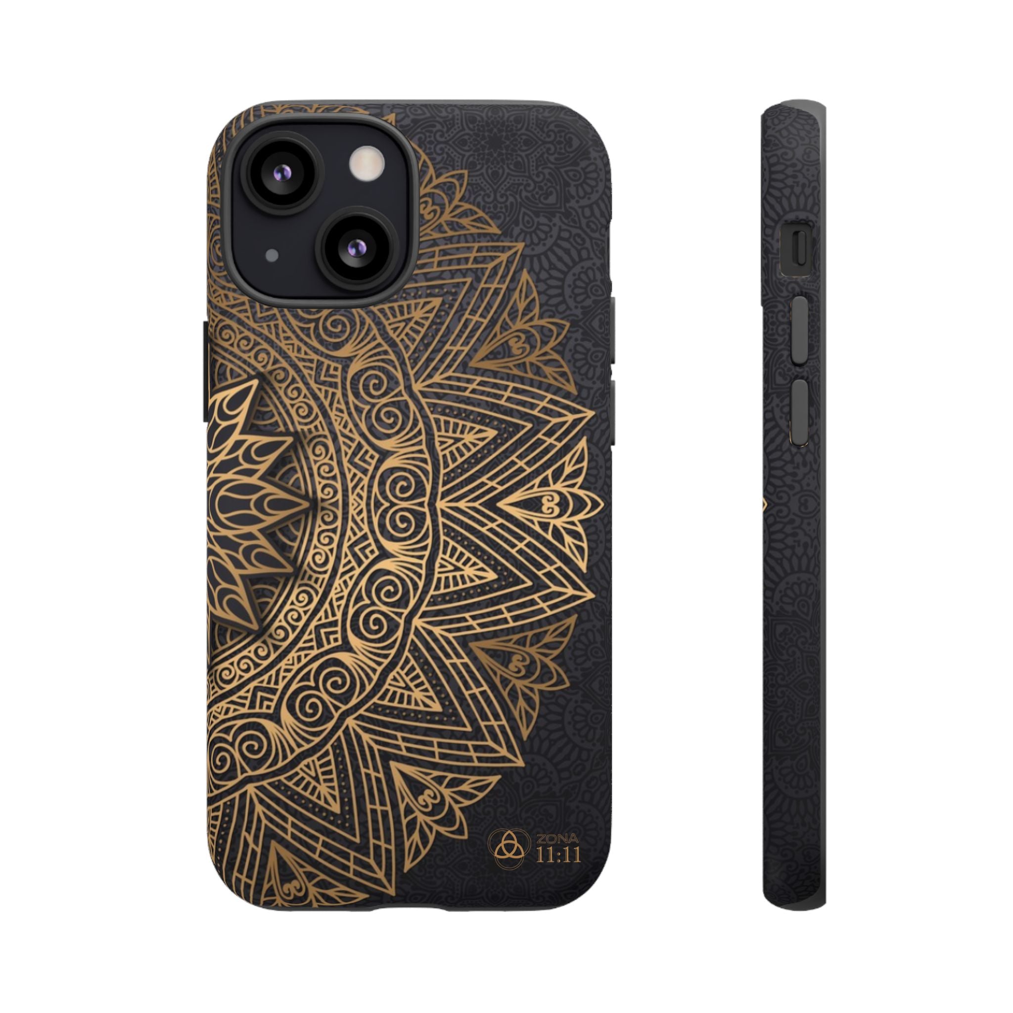 Mandala Dorado – Carcasa Doble Protección