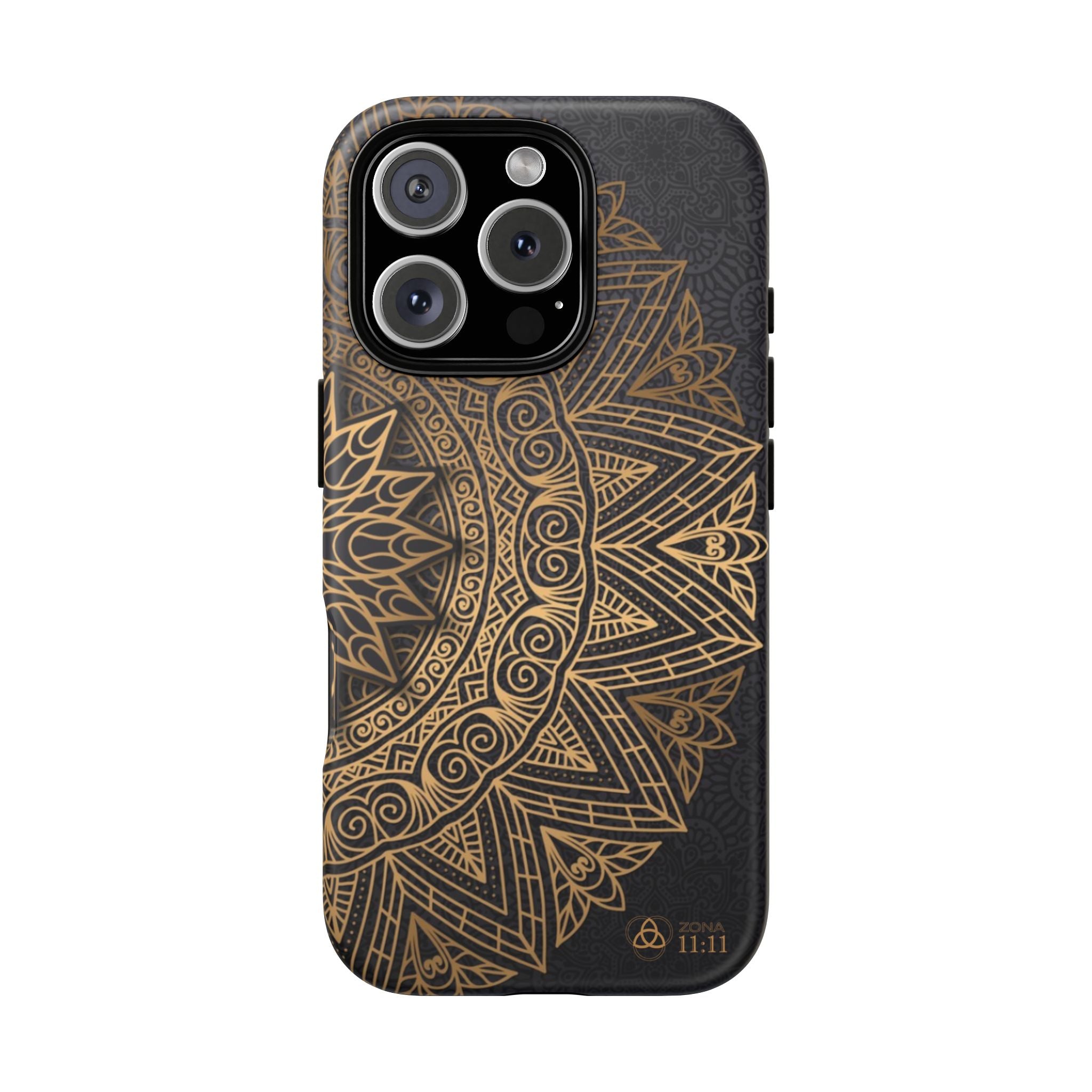 Mandala Dorado – Carcasa Doble Protección