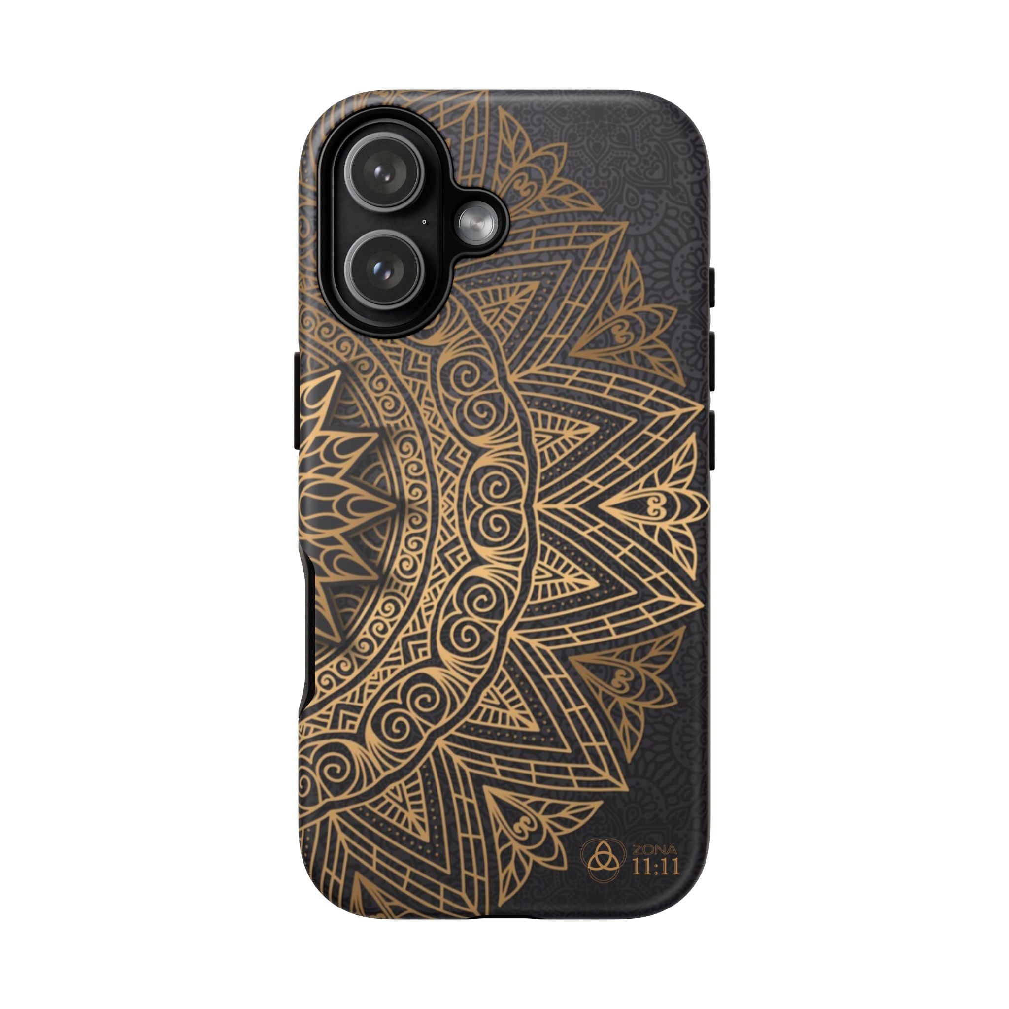 Mandala Dorado – Carcasa Doble Protección