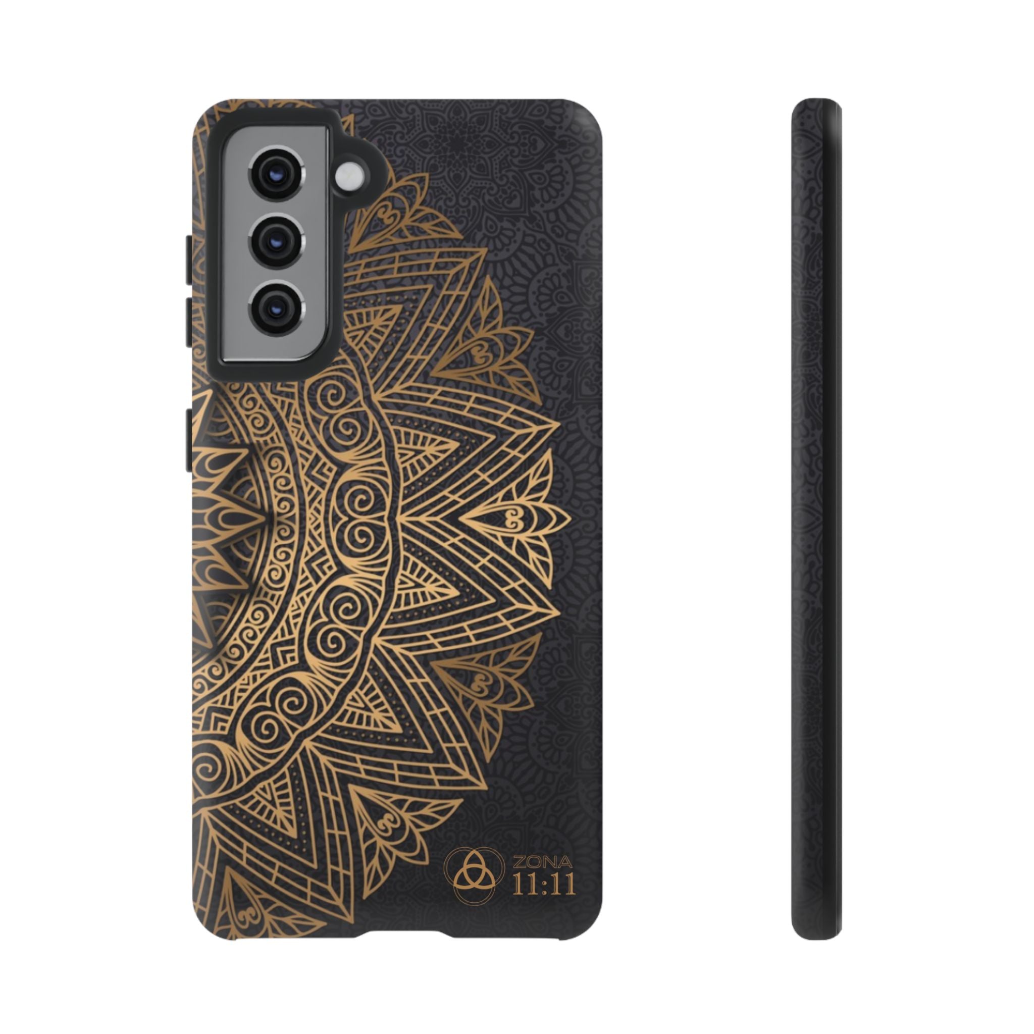 Mandala Dorado – Carcasa Doble Protección