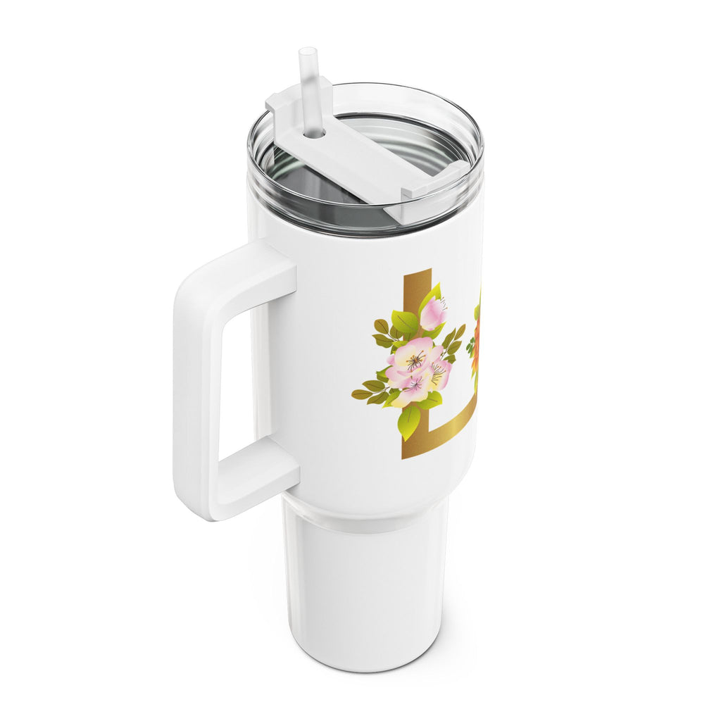 Amor que Florece – Tumbler Semilla de la Vida 40oz (1.183ml)