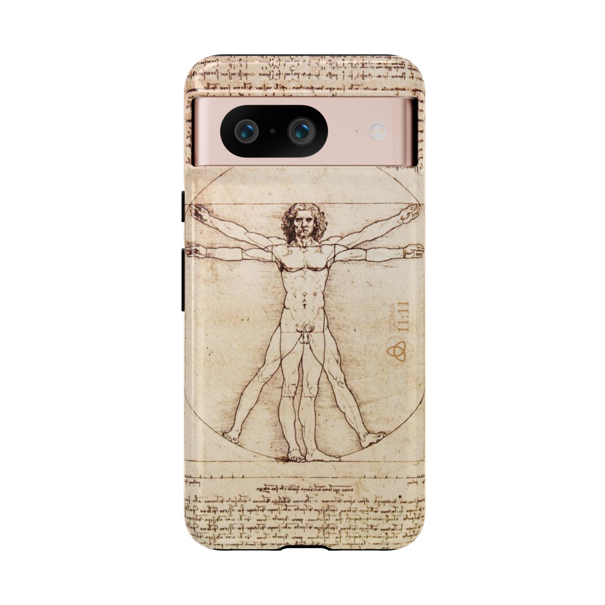 Proporción Divina – Carcasa de doble capa del Hombre de Vitruvio - Da Vinci