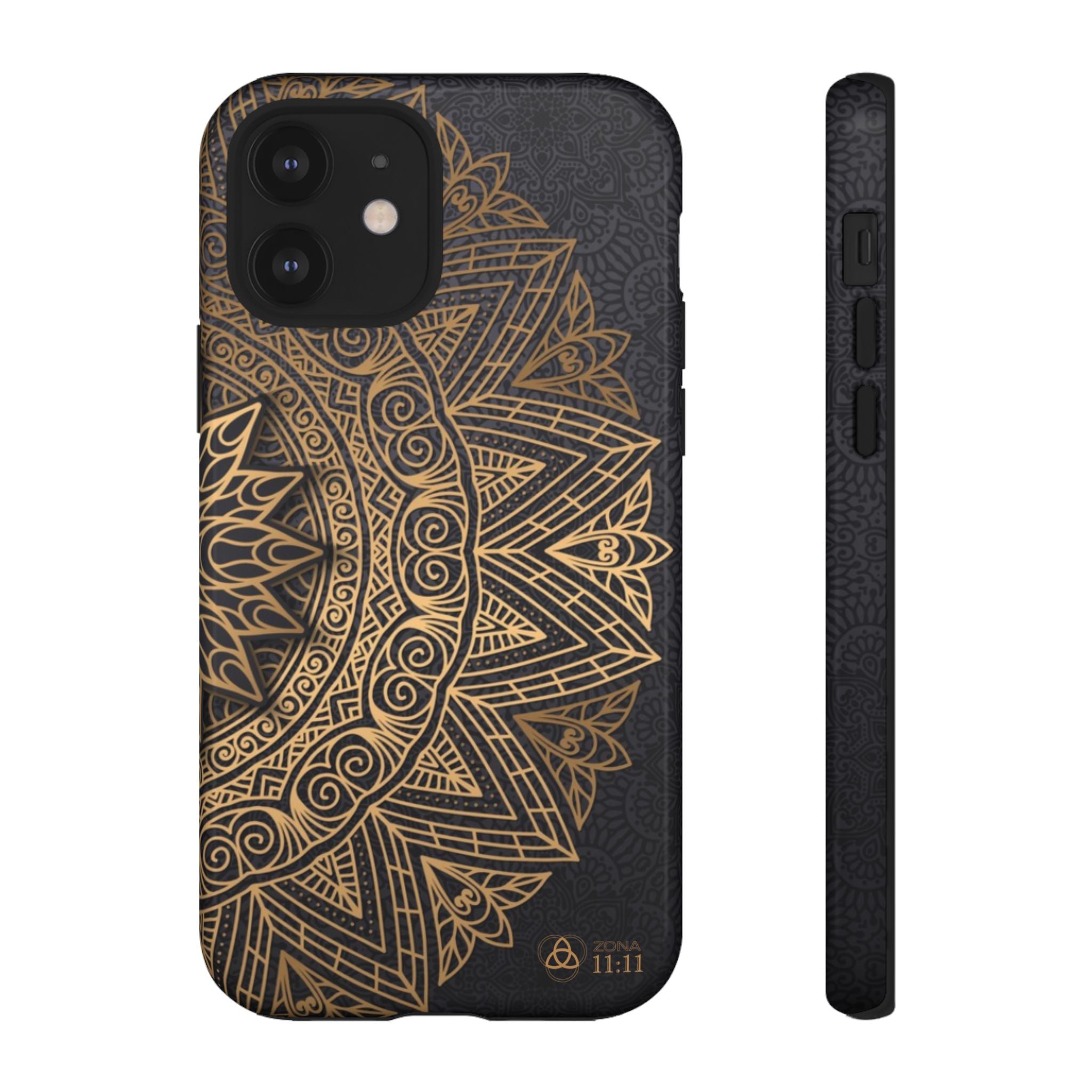 Mandala Dorado – Carcasa Doble Protección