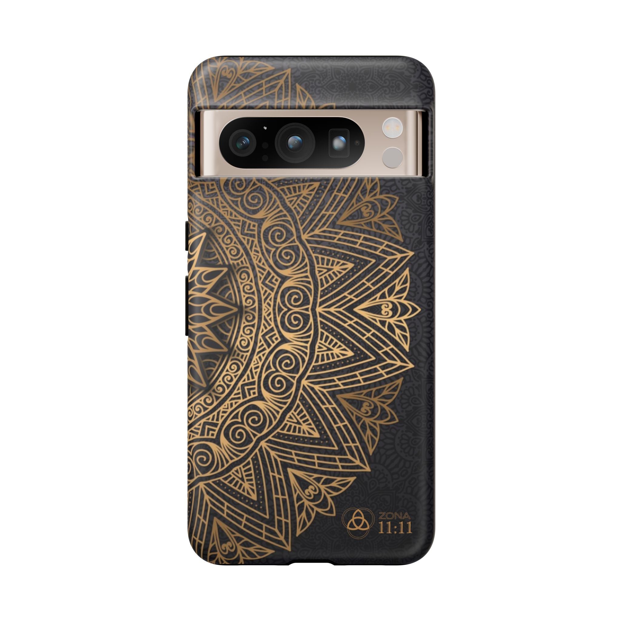 Mandala Dorado – Carcasa Doble Protección