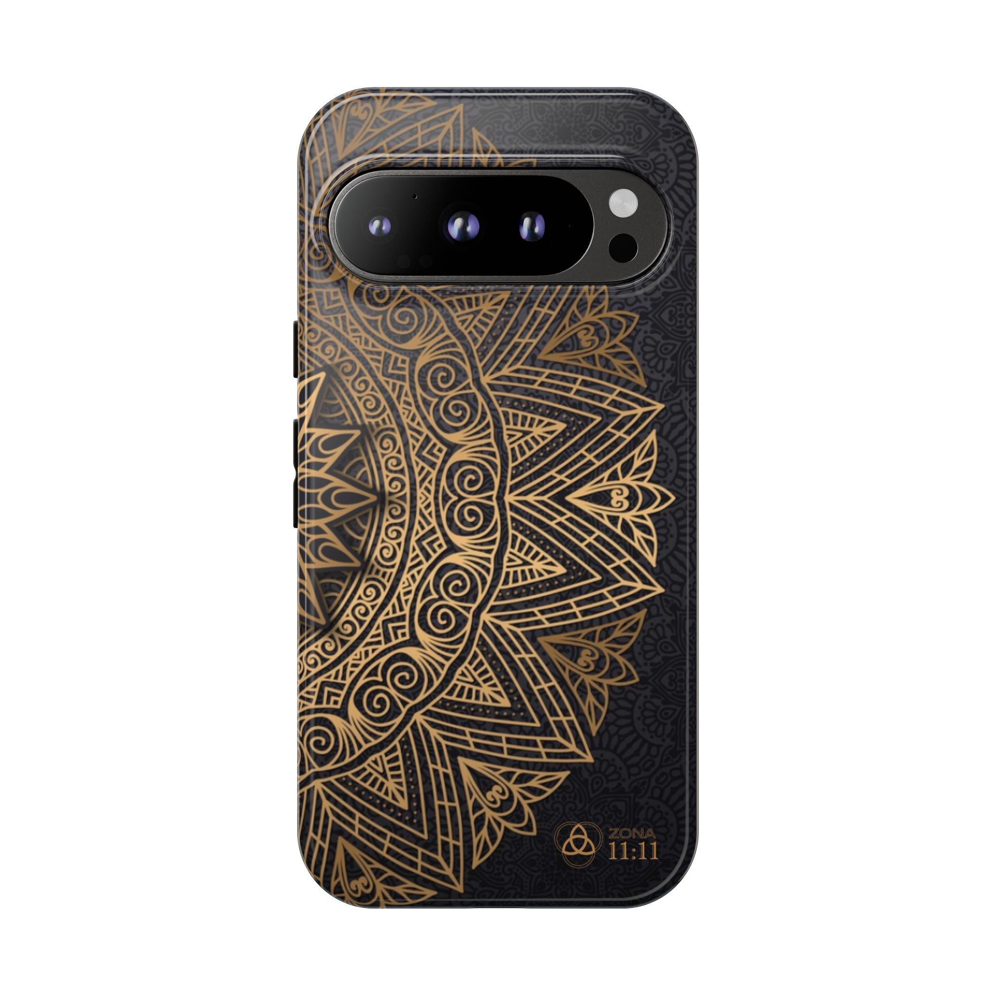 Mandala Dorado – Carcasa Doble Protección