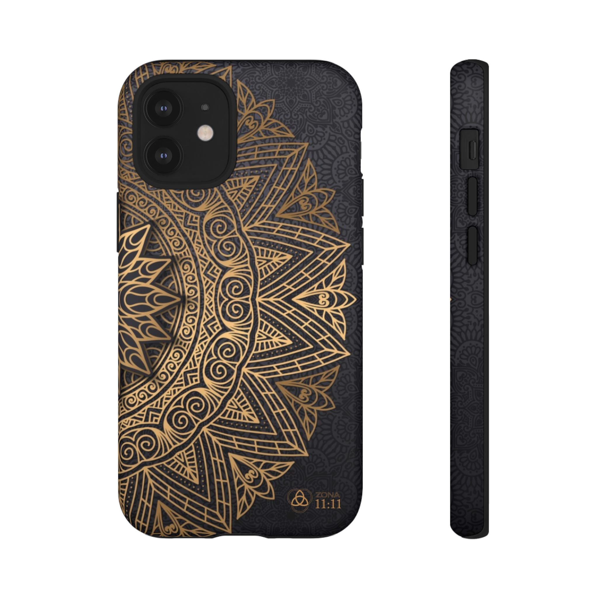 Mandala Dorado – Carcasa Doble Protección