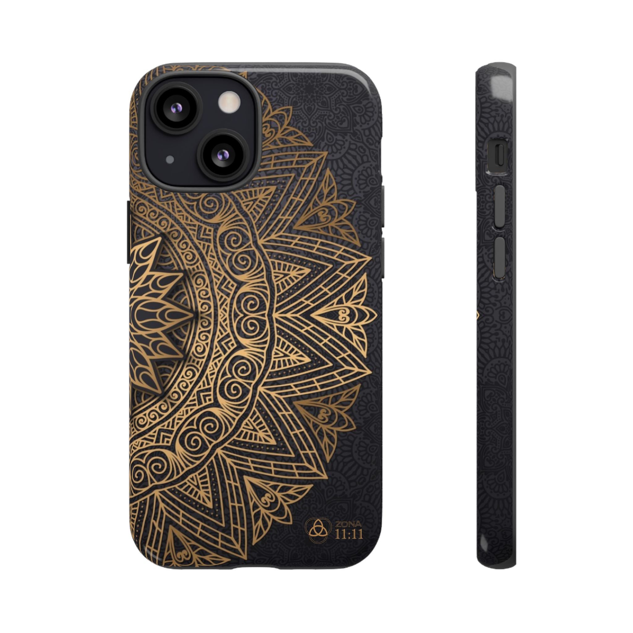 Mandala Dorado – Carcasa Doble Protección
