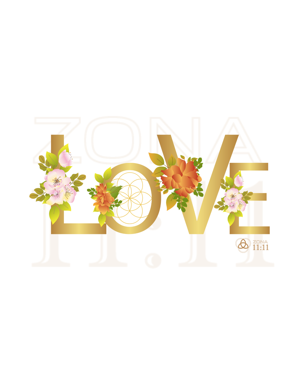 🌿 LOVE en la Naturaleza – Carcasa Biodegradable Floral