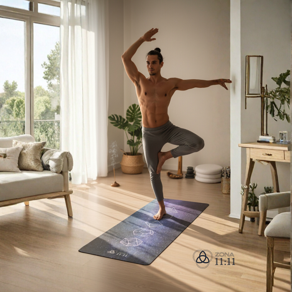 Geometría del Cosmos – Mat de Yoga Sólidos Platónicos