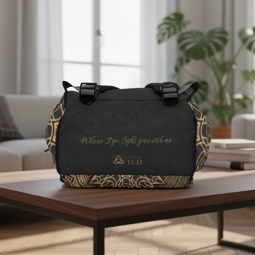 Mochila Multifuncional Mandala Dorado – ZONA 11:11