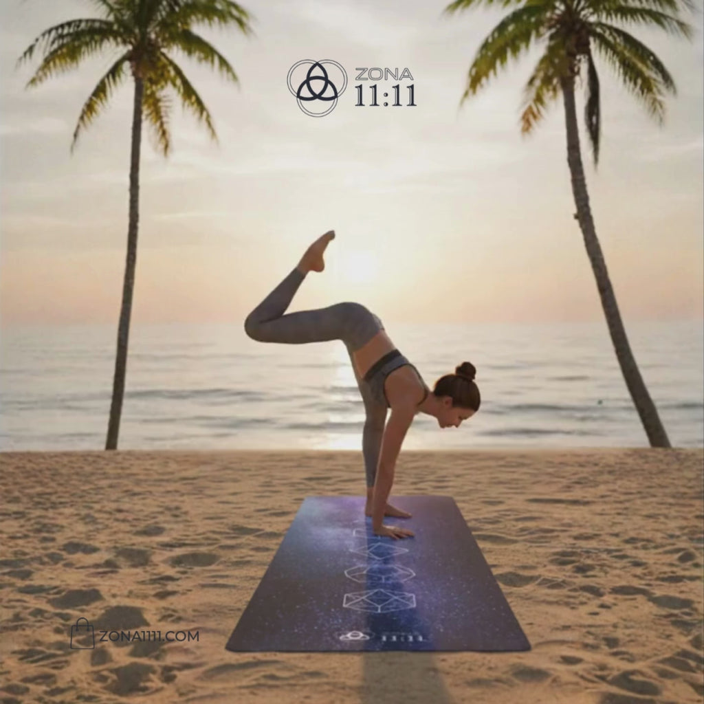 Geometría del Cosmos – Mat de Yoga Sólidos Platónicos